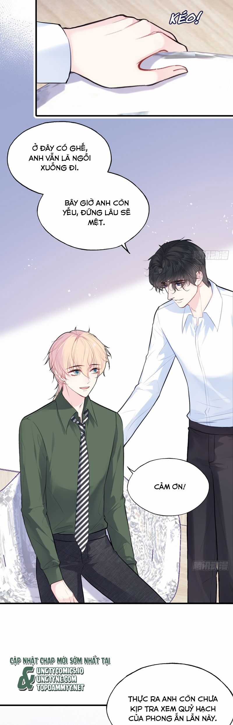 Anh Ấy Chưa Từng Rơi Xuống Chapter 95 trang 8