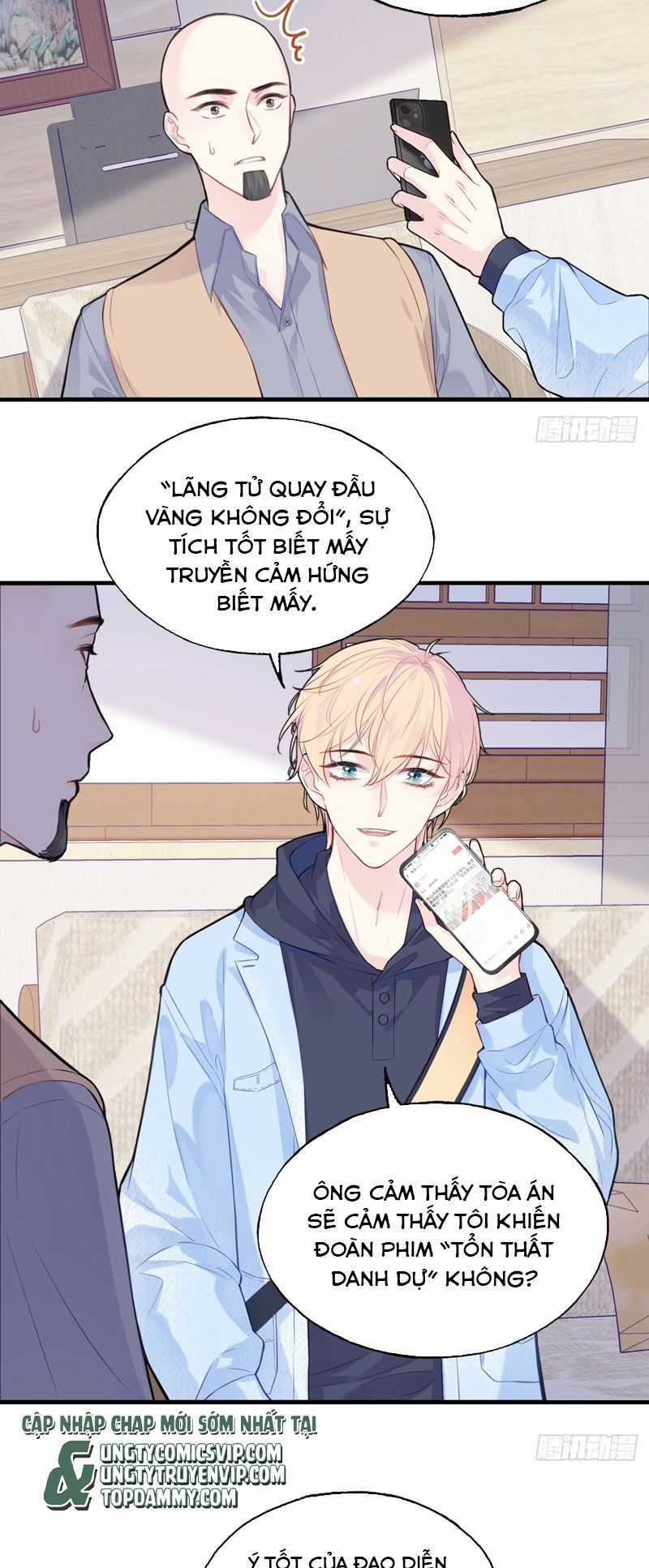 Anh Ấy Chưa Từng Rơi Xuống Chương 57 trang 21