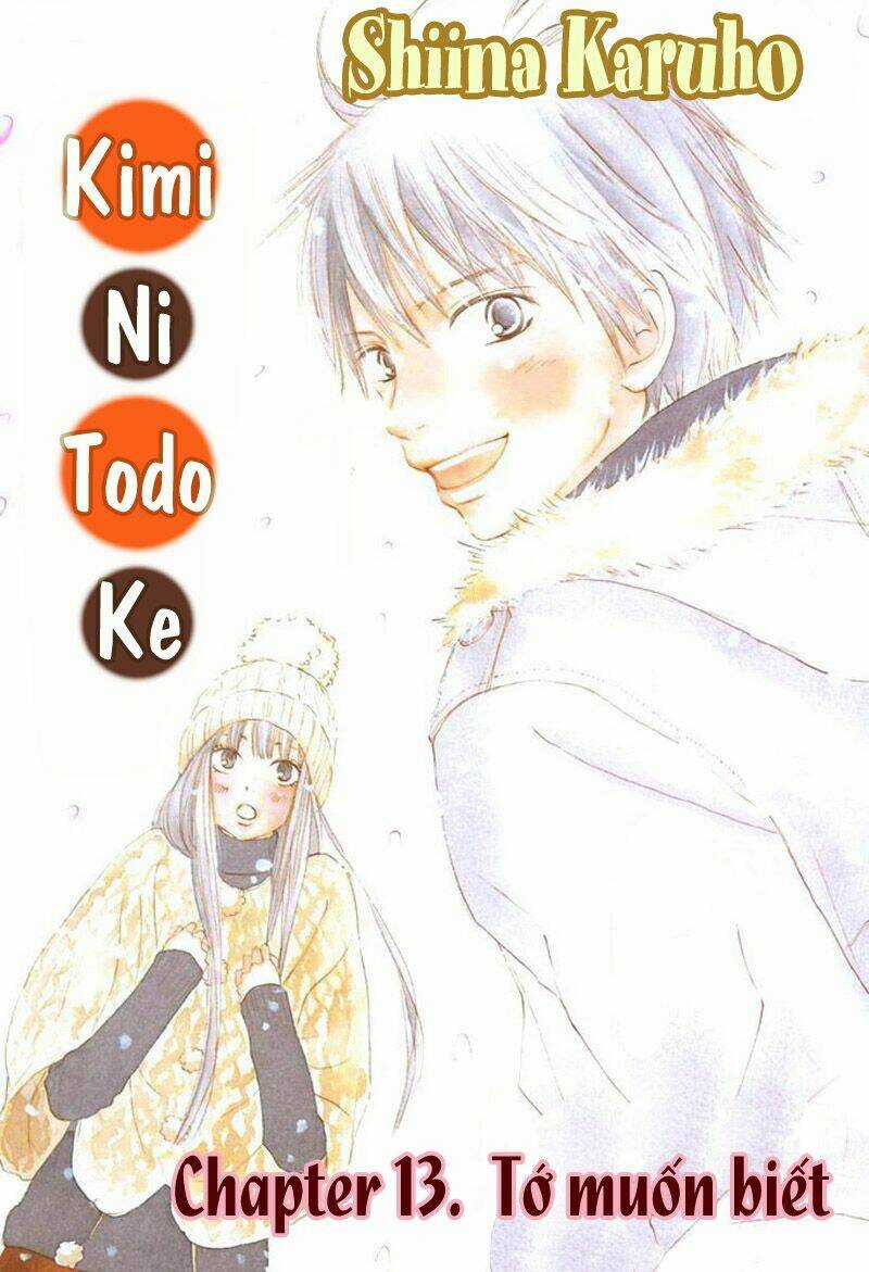 Anh Đã Cho Em Biết Bao Thứ Đầu Tiên Chapter 13 trang 0