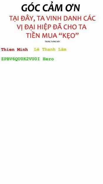 Anh Hùng, Ác Quỷ Và Kẻ Phản Diện Chapter 36 trang 1
