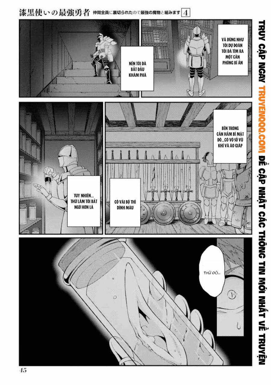 Anh Hùng Bóng Tối Mạnh Nhất - Những Thành Viên Trong Đội Đã Phản Bội Tôi Nên Tôi Sẽ Đồng Hành Cùng Con Quái Vật Mạnh Nhất Chapter 15 trang 12