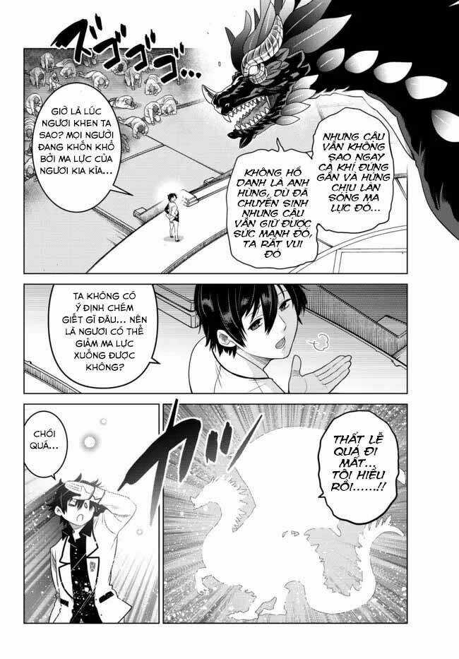 Anh Hùng Mạnh Nhất Lịch Sử Chuyển Sinh Và Vô Tình Trở Nên Vô Dịch Ở Học Viện Chapter 3.5 trang 4