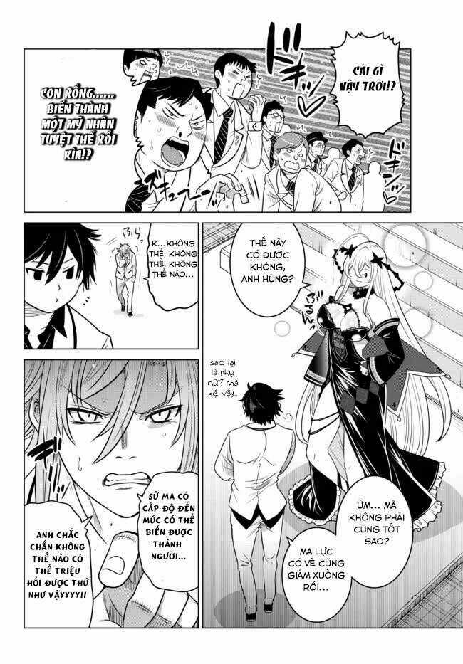 Anh Hùng Mạnh Nhất Lịch Sử Chuyển Sinh Và Vô Tình Trở Nên Vô Dịch Ở Học Viện Chapter 3.5 trang 8