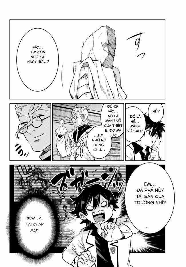 Anh Hùng Mạnh Nhất Lịch Sử Chuyển Sinh Và Vô Tình Trở Nên Vô Dịch Ở Học Viện Chapter 5.3 trang 13