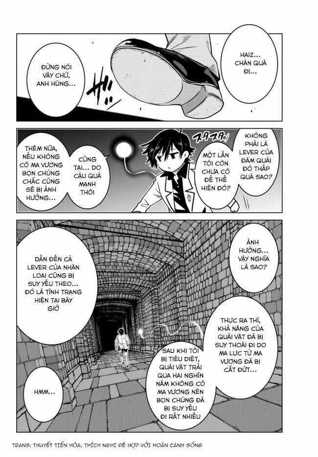 Anh Hùng Mạnh Nhất Lịch Sử Chuyển Sinh Và Vô Tình Trở Nên Vô Dịch Ở Học Viện Chapter 5 trang 46