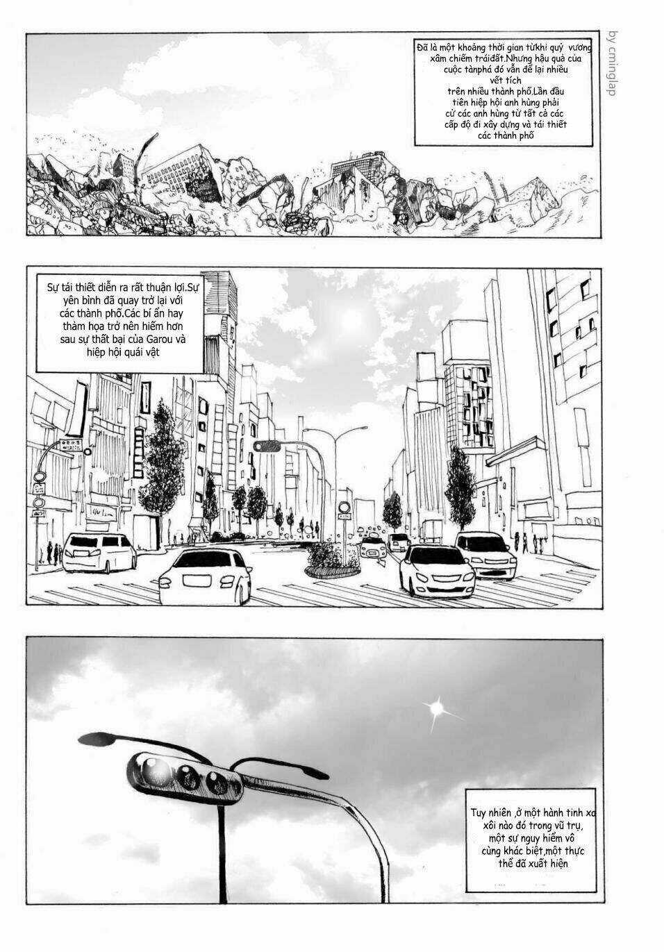 Anh Hùng Onepunch Vs God Chapter 1 trang 3