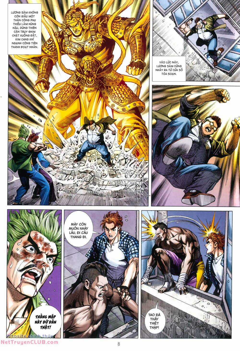 Anh Hùng Thập Bát Chapter 100 trang 7