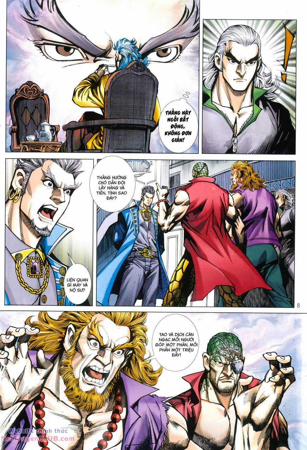 Anh Hùng Thập Bát Chapter 102 trang 7