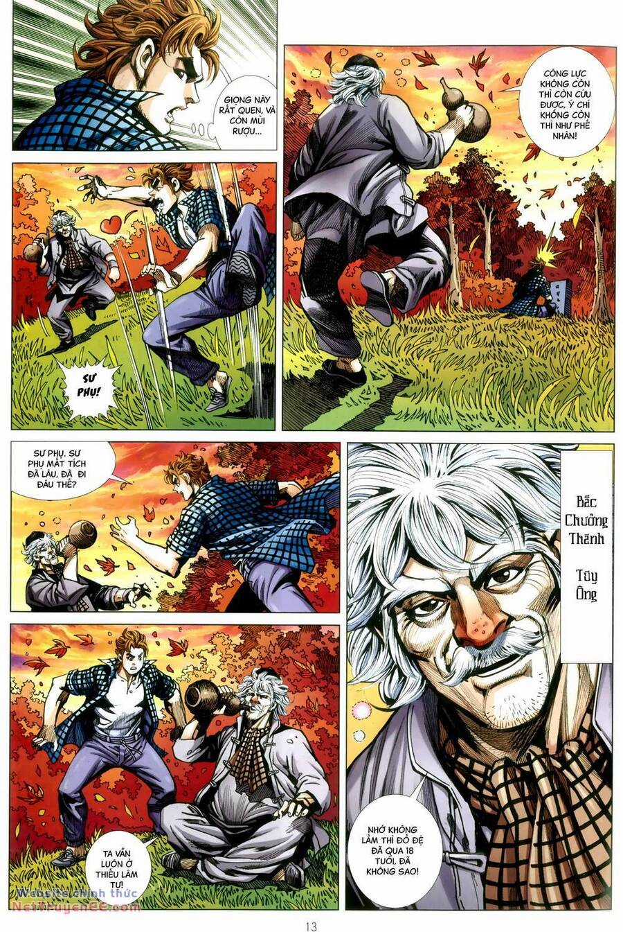 Anh Hùng Thập Bát Chapter 110 trang 12