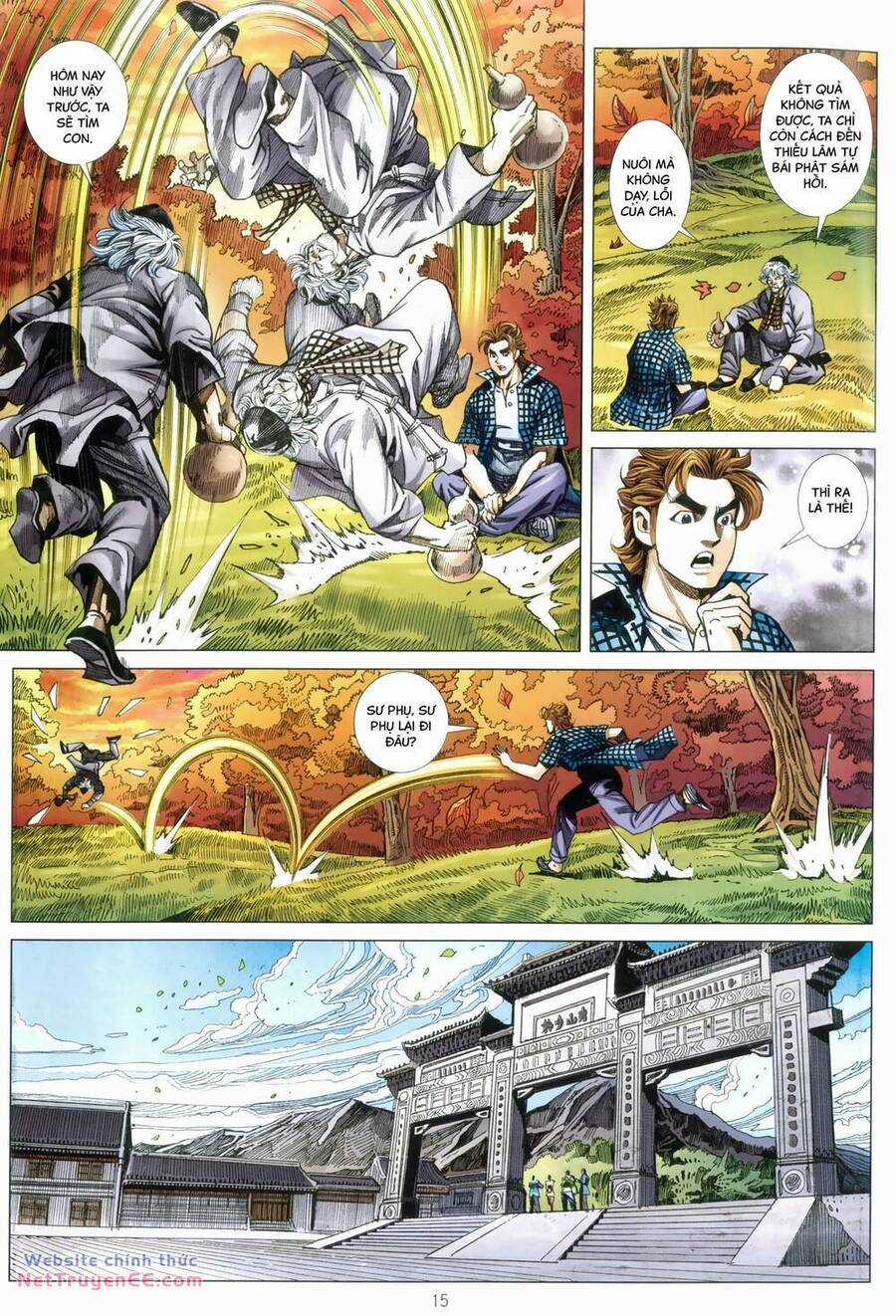 Anh Hùng Thập Bát Chapter 110 trang 14