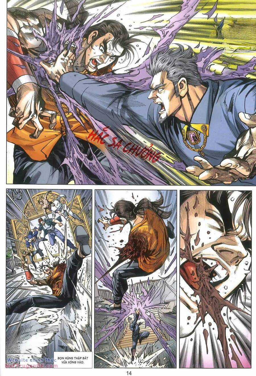Anh Hùng Thập Bát Chapter 111 trang 14