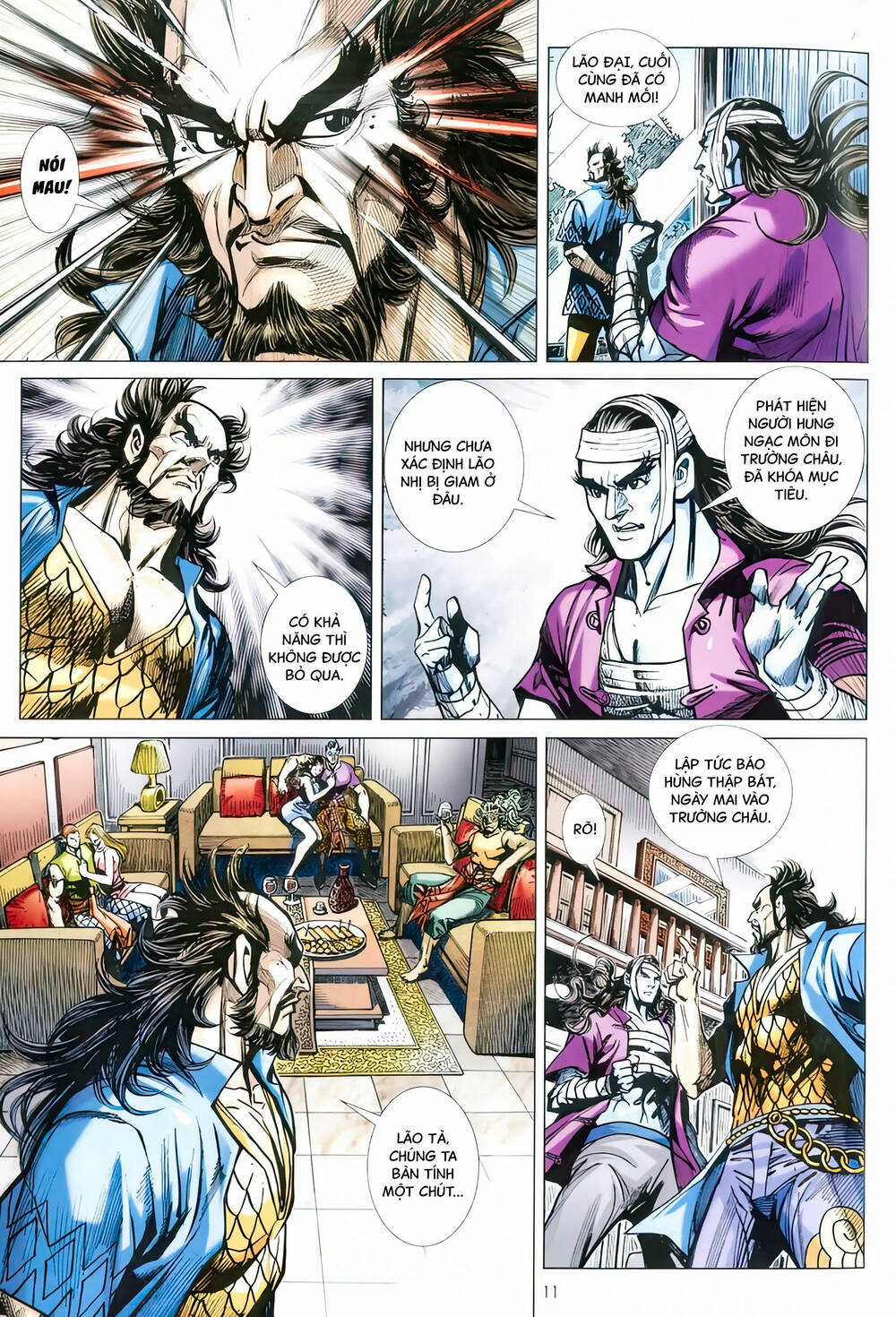 Anh Hùng Thập Bát Chapter 92 trang 10