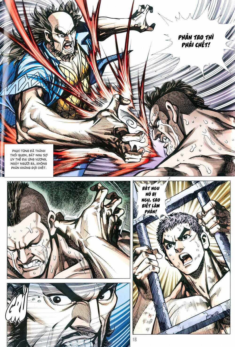 Anh Hùng Thập Bát Chapter 92 trang 17