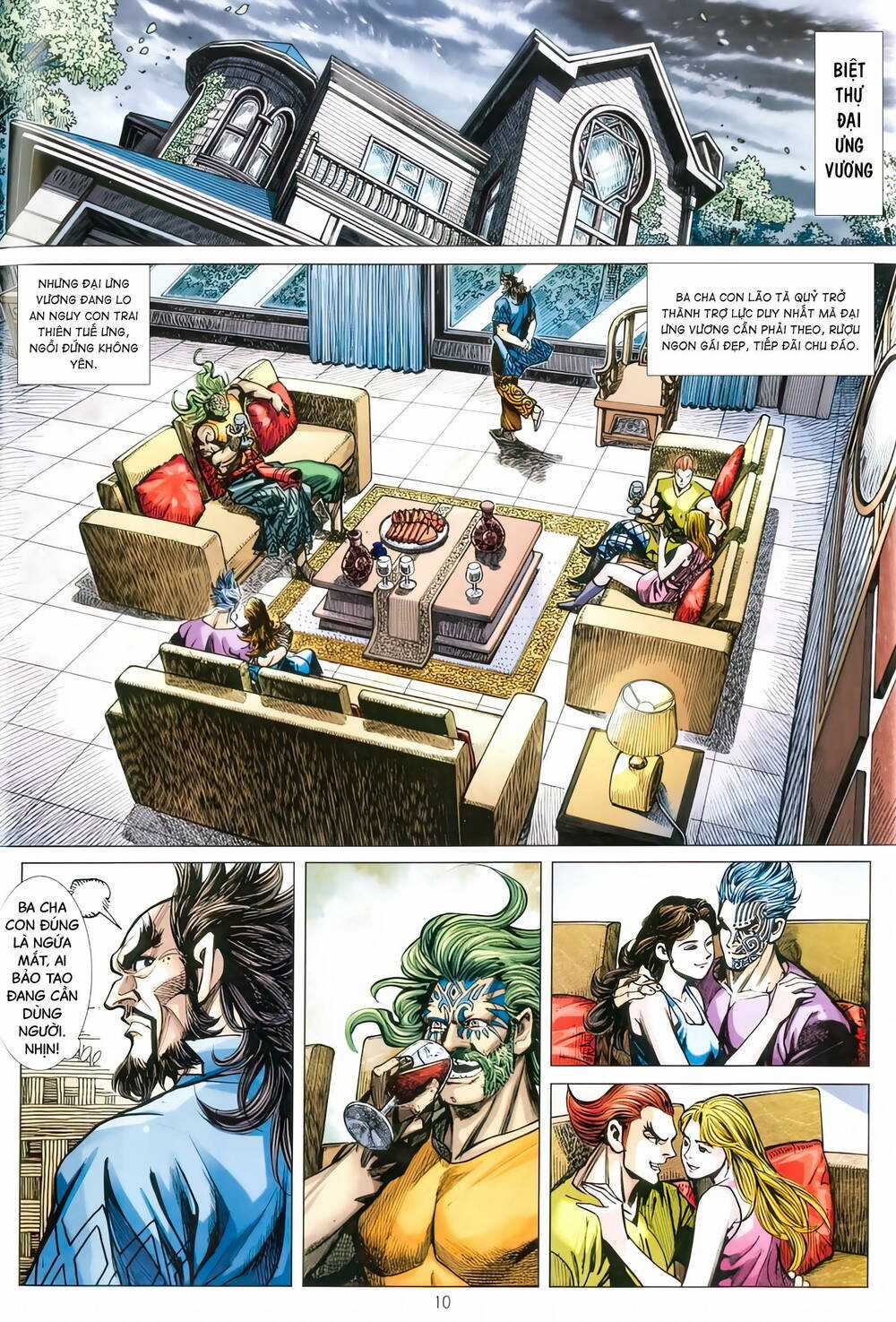 Anh Hùng Thập Bát Chapter 92 trang 9