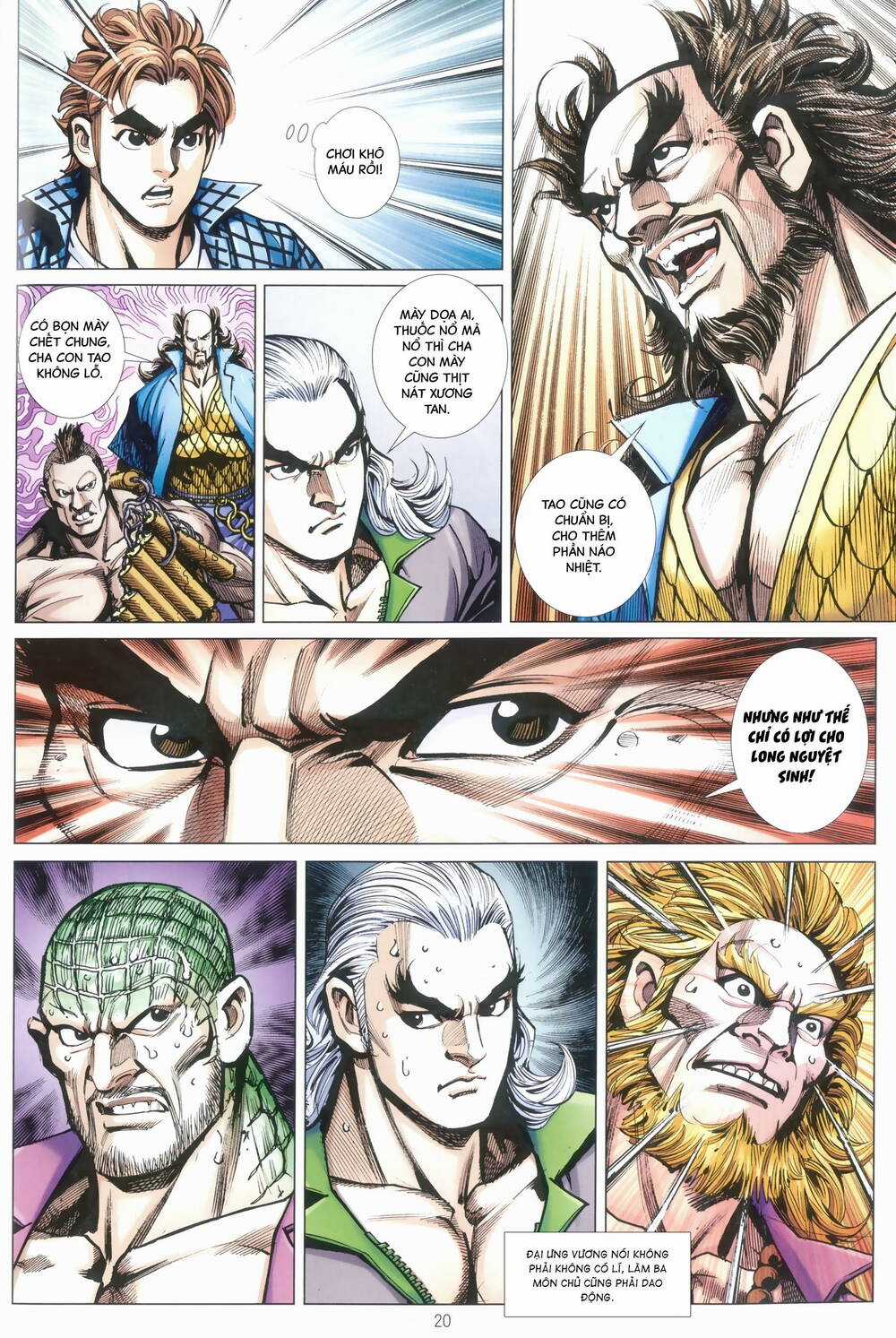 Anh Hùng Thập Bát Chapter 93 trang 19