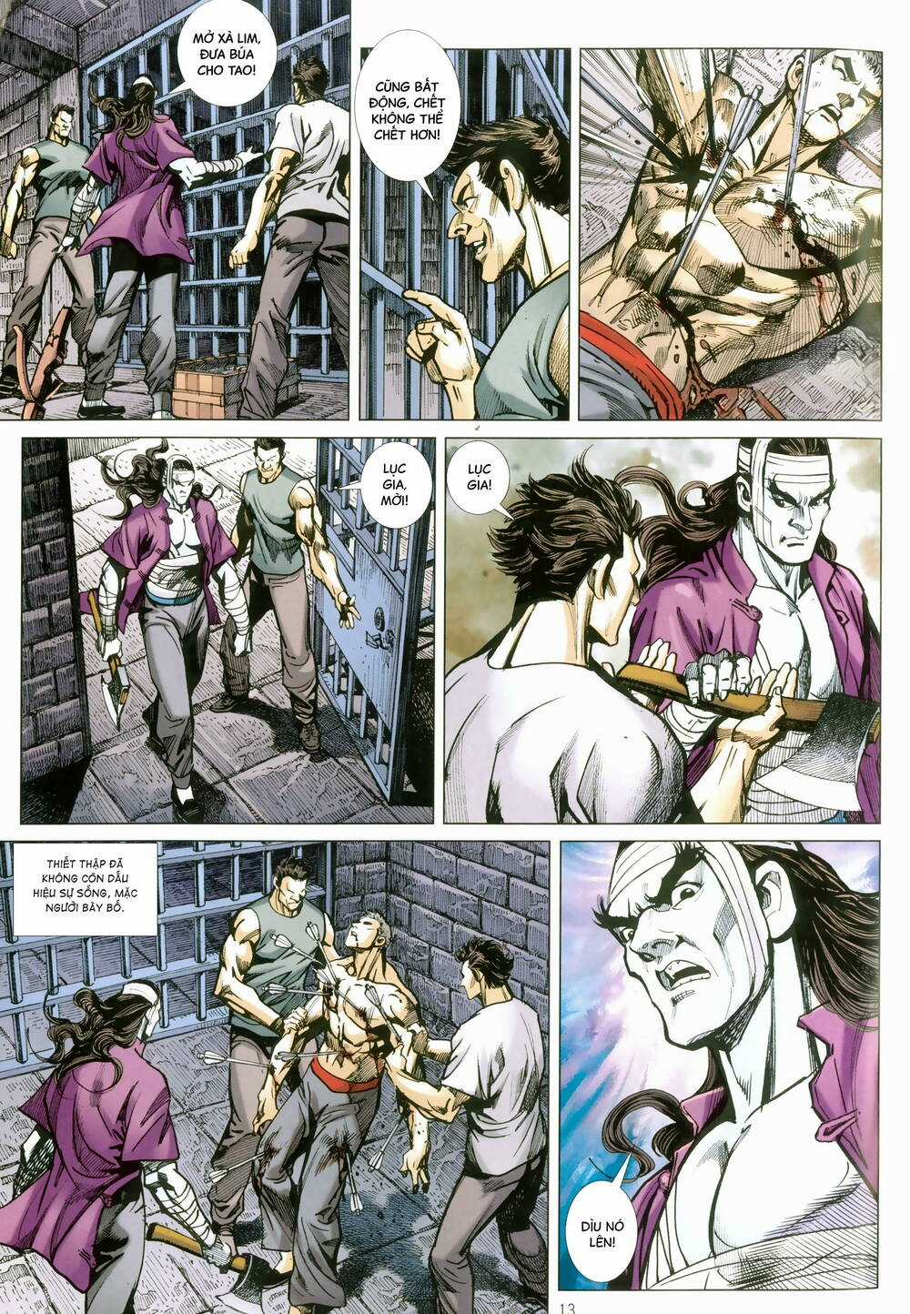 Anh Hùng Thập Bát Chapter 94 trang 12