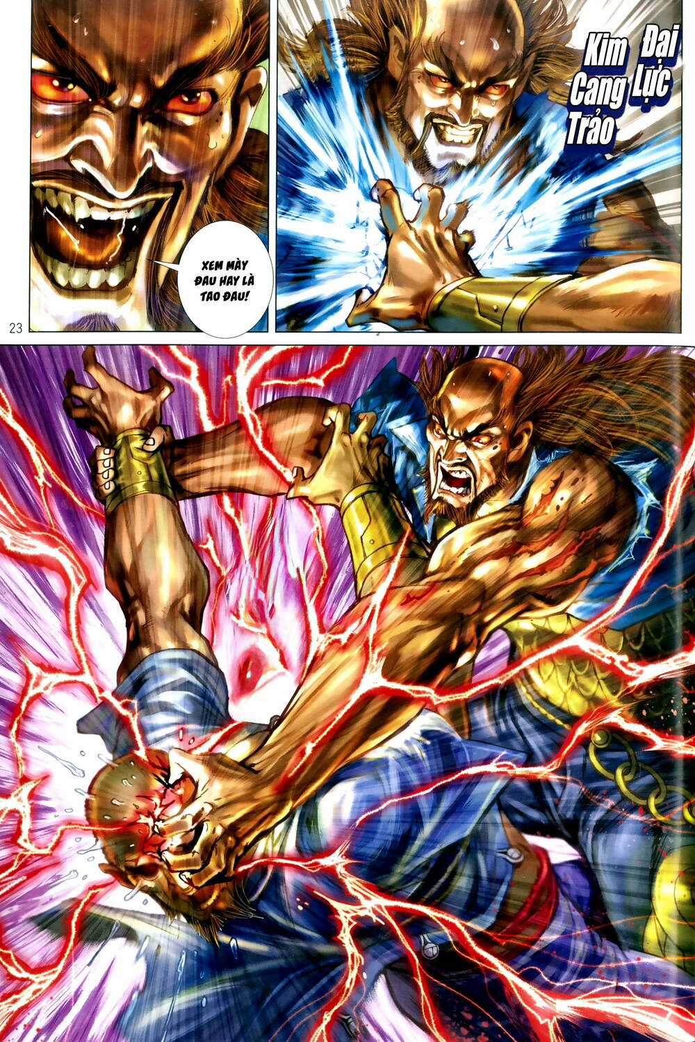 Anh Hùng Thập Bát Chapter 95 trang 22