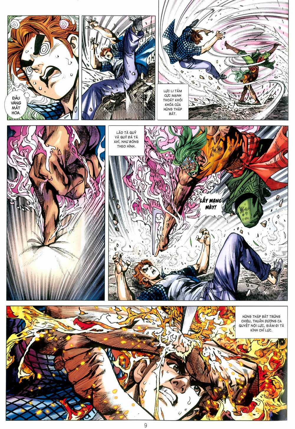 Anh Hùng Thập Bát Chapter 95 trang 8