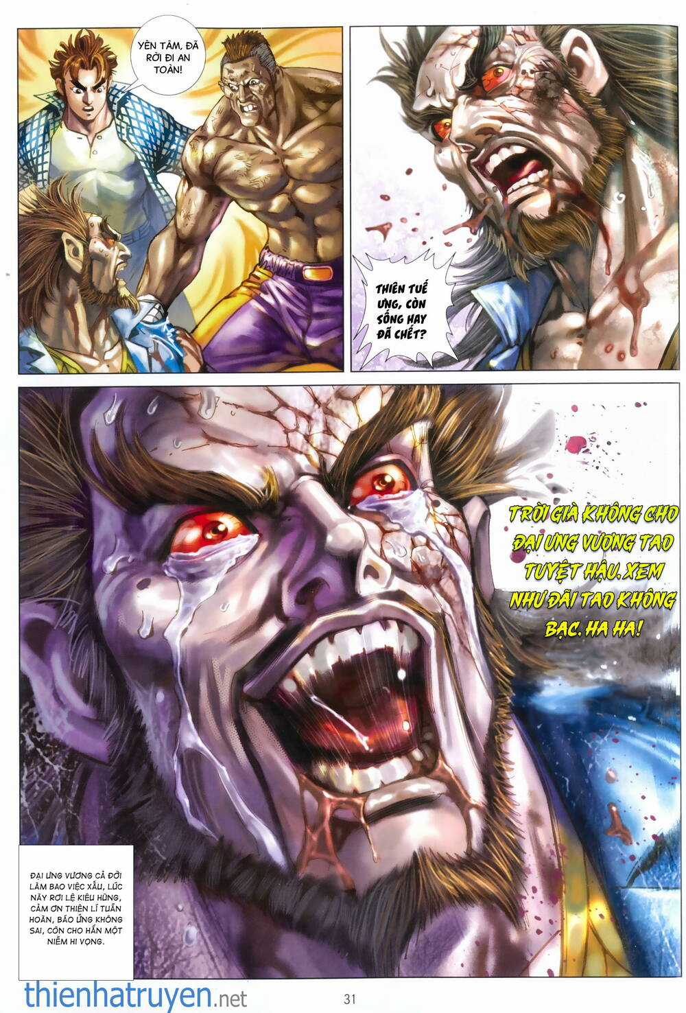 Anh Hùng Thập Bát Chapter 97 trang 30