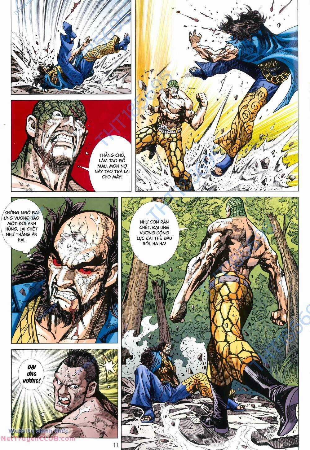 Anh Hùng Thập Bát Chapter 98 trang 10