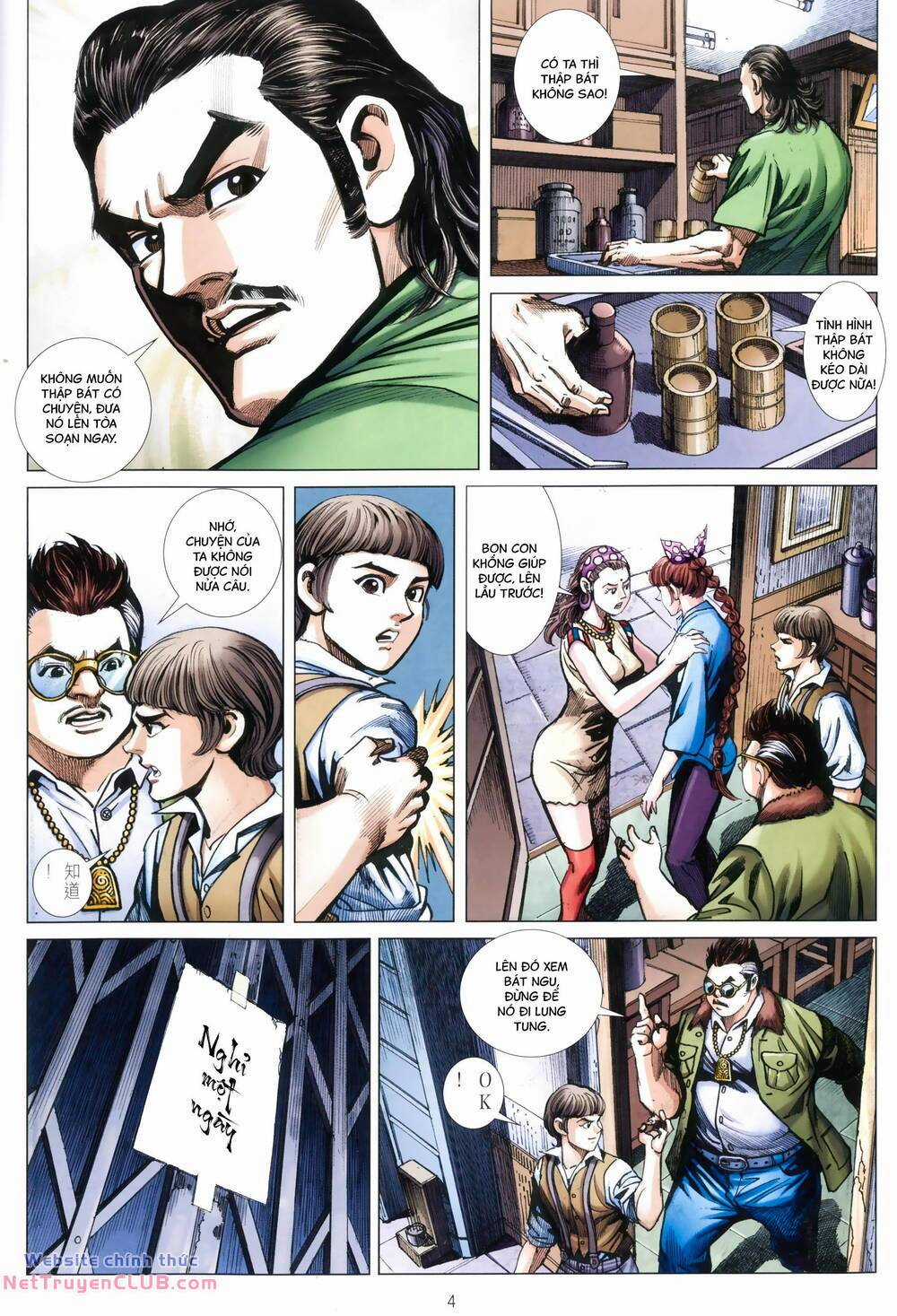 Anh Hùng Thập Bát Chapter 99 trang 3