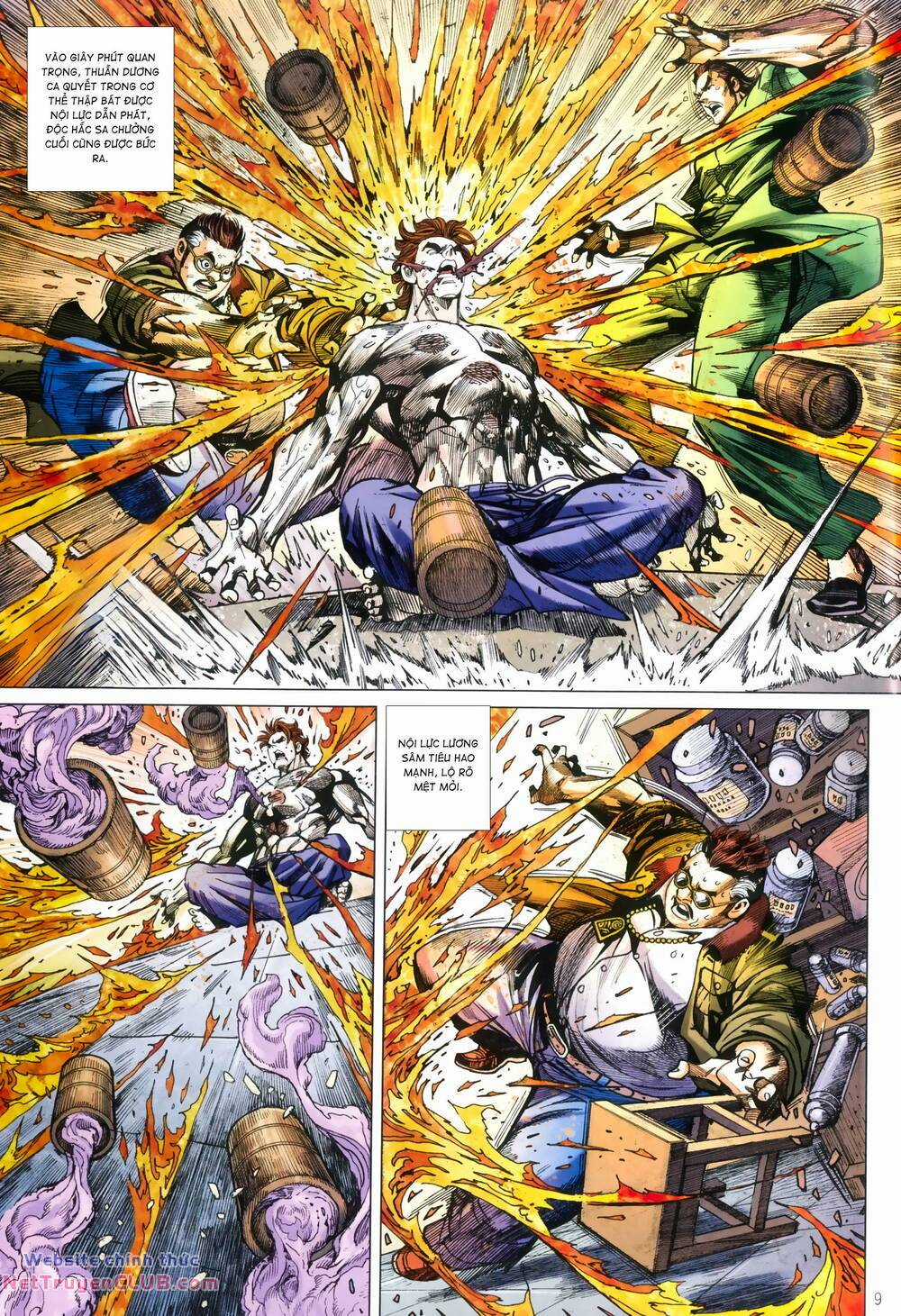 Anh Hùng Thập Bát Chapter 99 trang 8