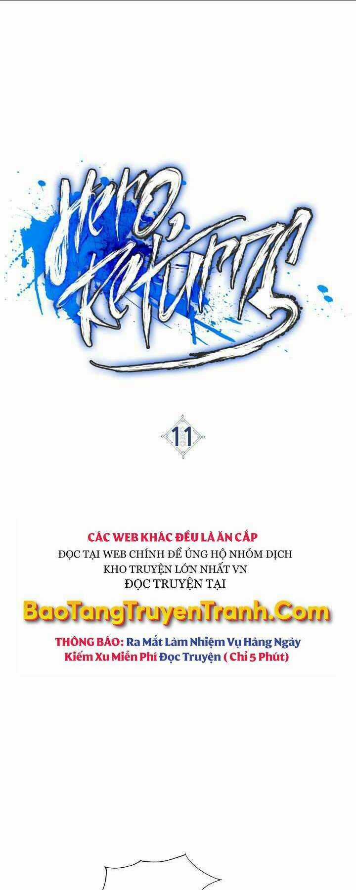 Anh Hùng Trở Lại Chapter 11 trang 29