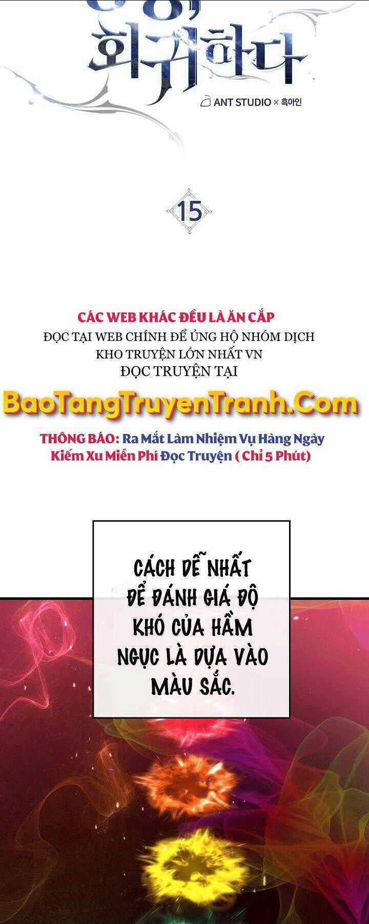 Anh Hùng Trở Lại Chapter 15 trang 15