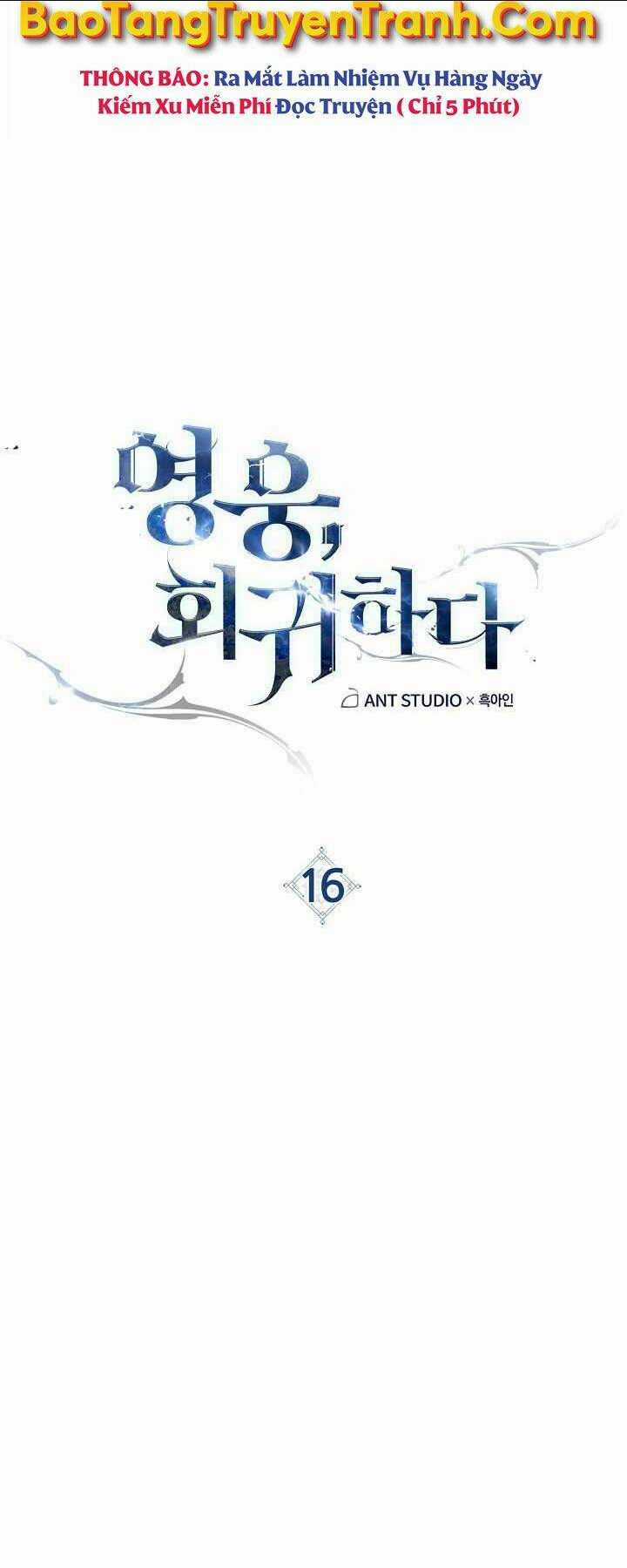 Anh Hùng Trở Lại Chapter 16 trang 3