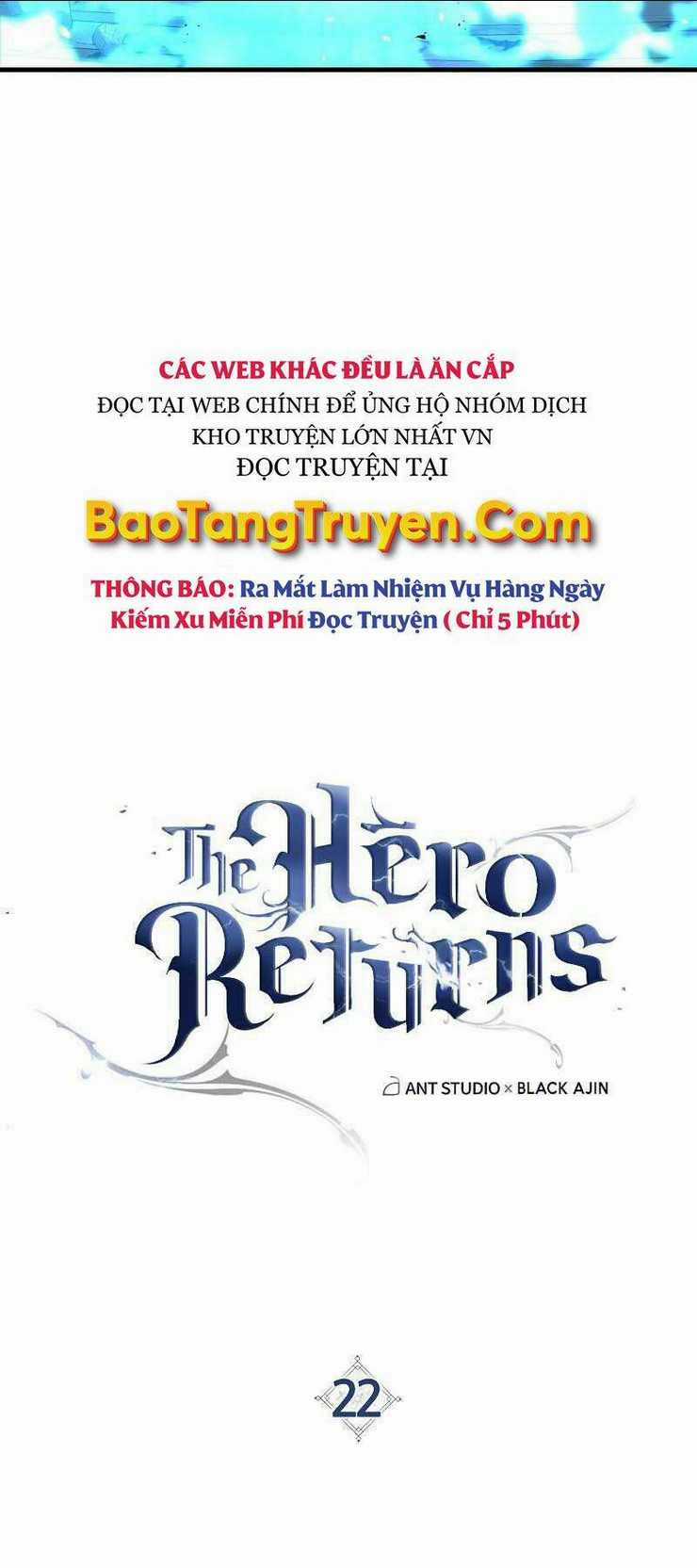 Anh Hùng Trở Lại Chapter 22 trang 20