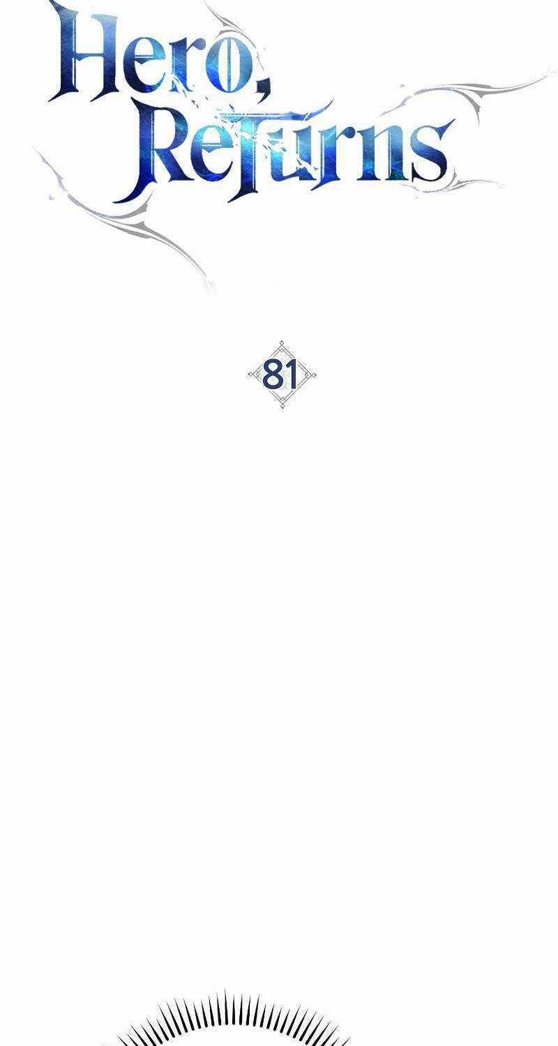 Anh Hùng Trở Lại Chapter 81 trang 72