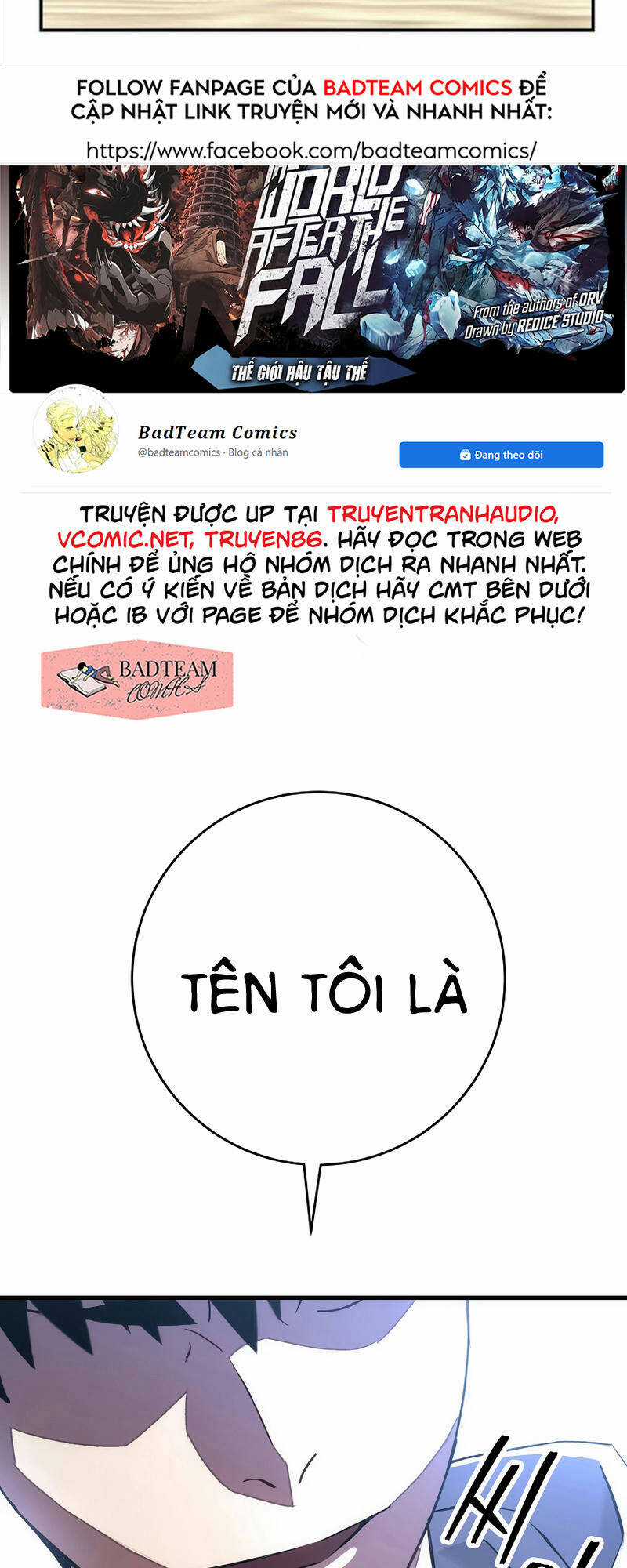Anh Hùng Trở Về Chapter 14 trang 1