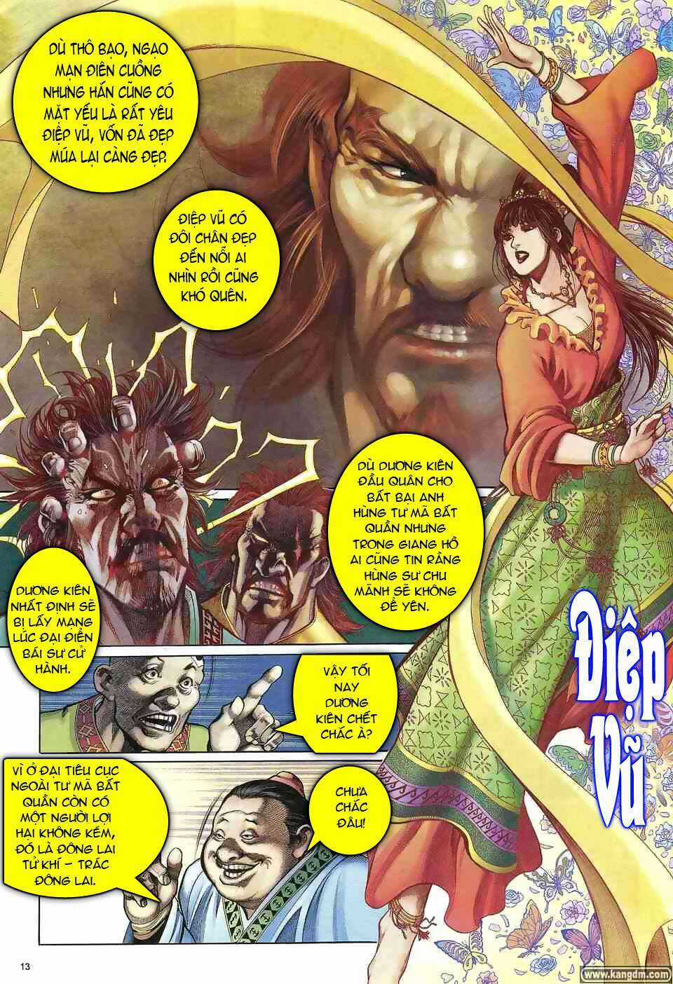 Anh Hùng Vô Lệ Chapter 1 trang 11