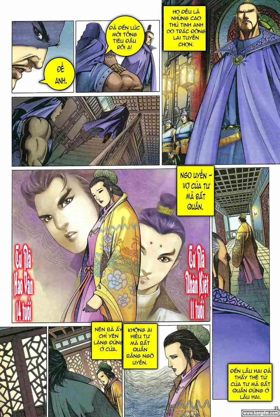 Anh Hùng Vô Lệ Chapter 1 trang 21
