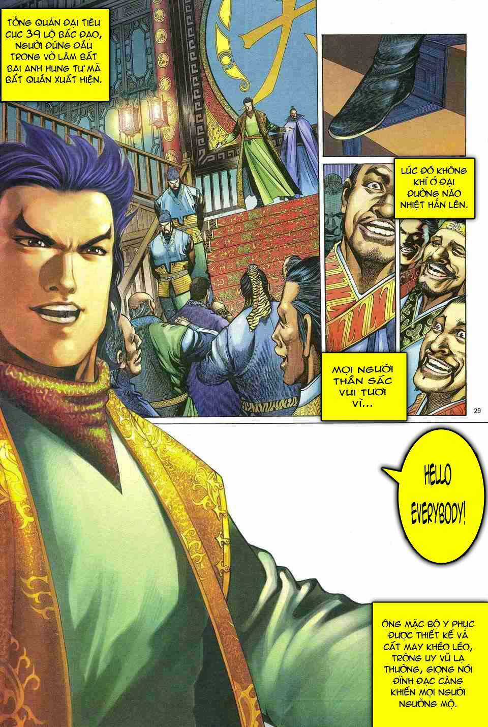 Anh Hùng Vô Lệ Chapter 1 trang 27