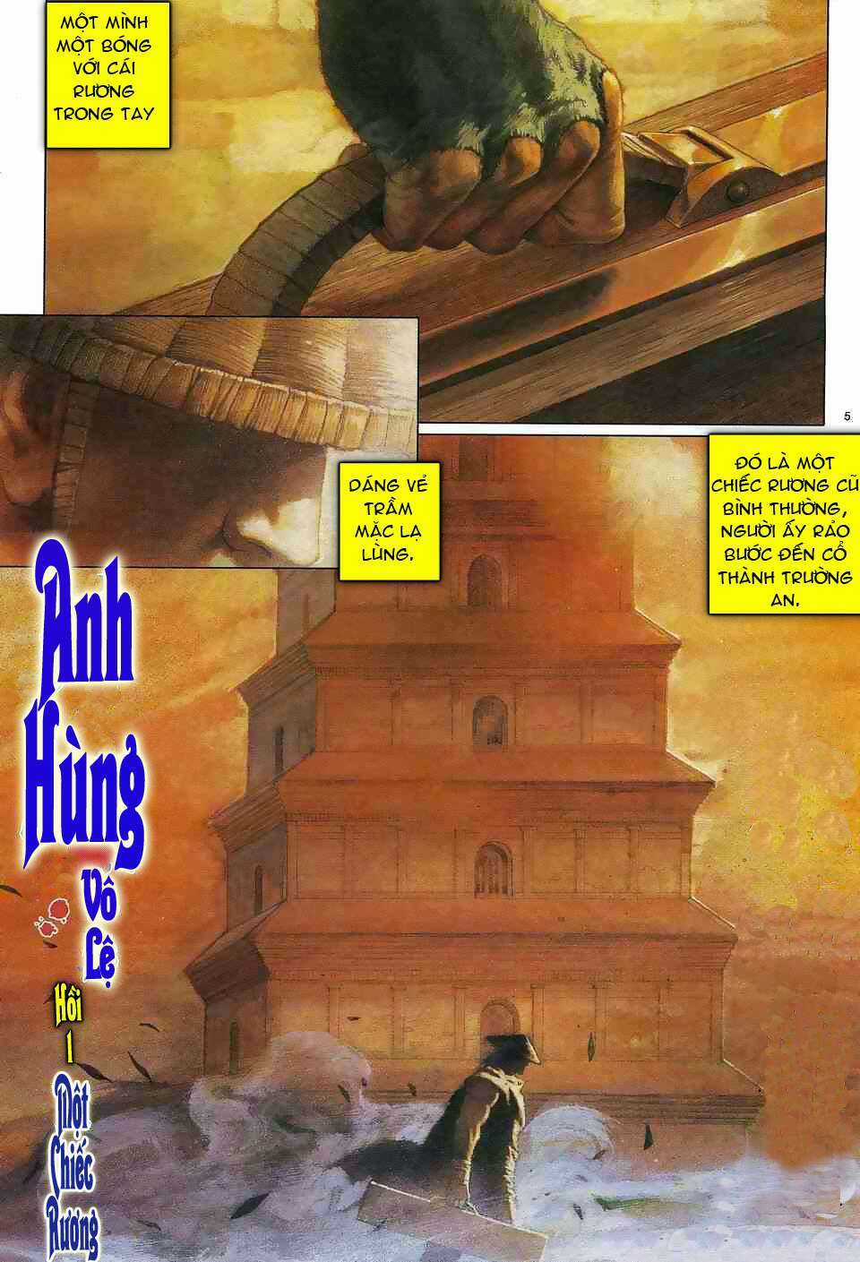 Anh Hùng Vô Lệ Chapter 1 trang 3