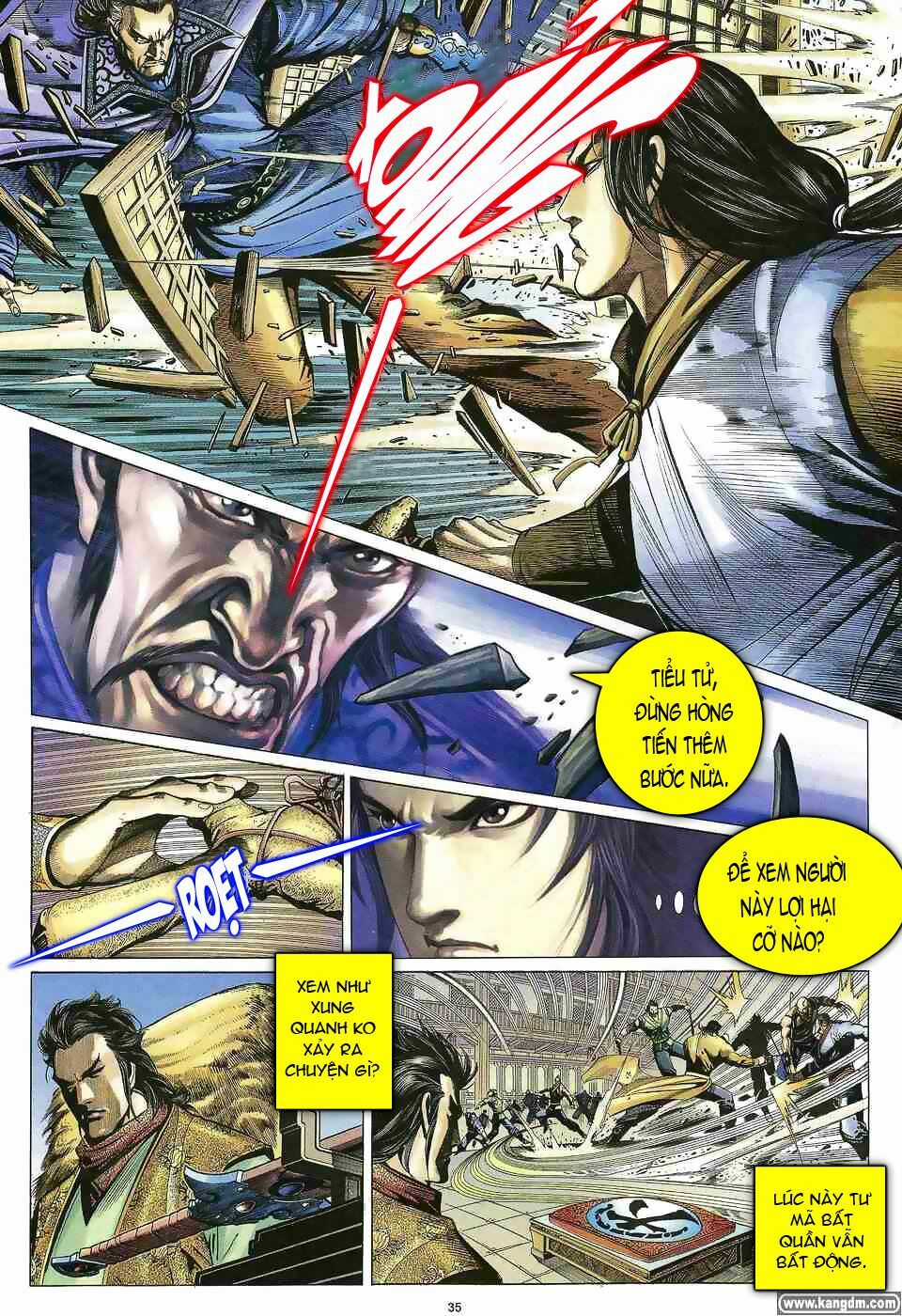 Anh Hùng Vô Lệ Chapter 1 trang 33