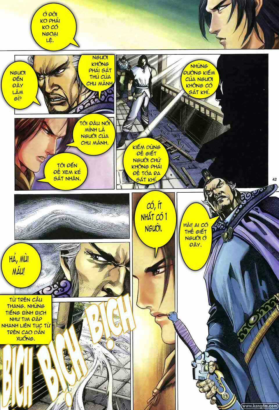 Anh Hùng Vô Lệ Chapter 1 trang 40