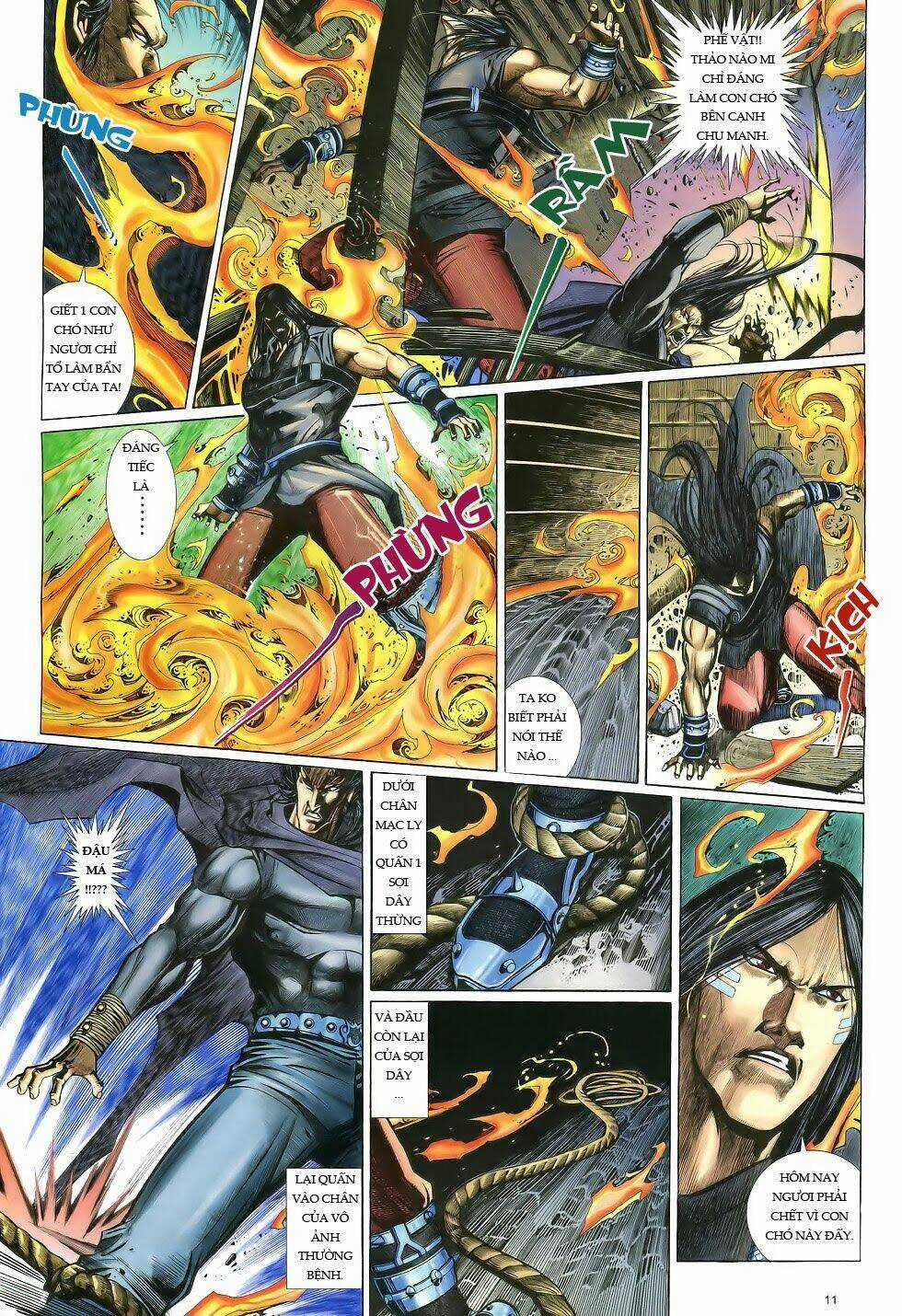 Anh Hùng Vô Lệ Chapter 11 trang 10