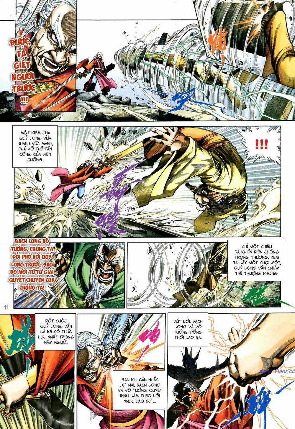 Anh Hùng Vô Lệ Chapter 191 trang 10