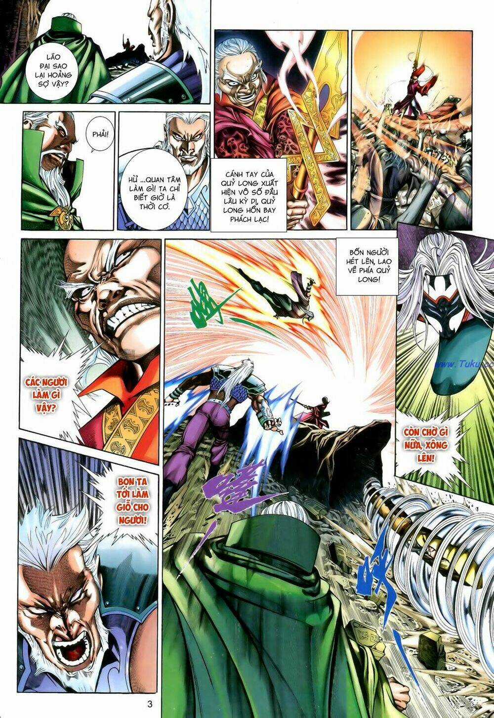 Anh Hùng Vô Lệ Chapter 191 trang 2