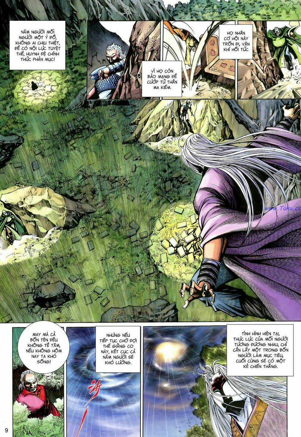 Anh Hùng Vô Lệ Chapter 191 trang 8