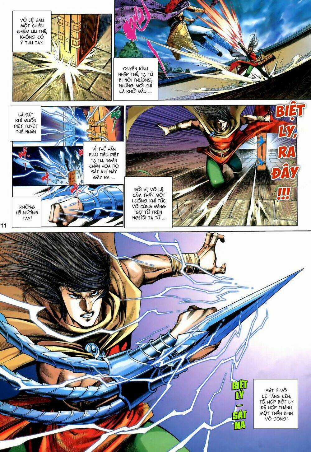 Anh Hùng Vô Lệ Chapter 192 trang 10