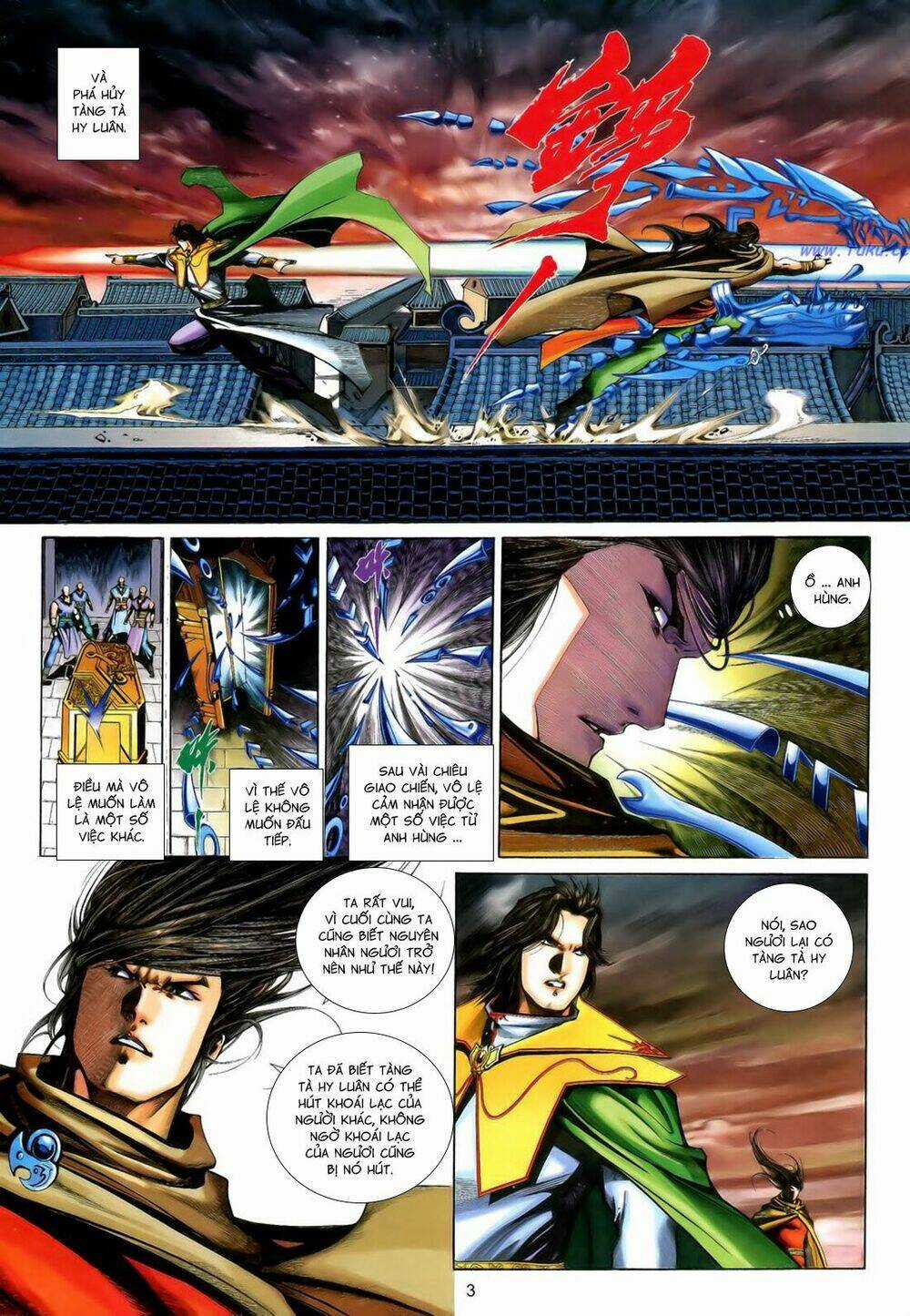 Anh Hùng Vô Lệ Chapter 194 trang 2