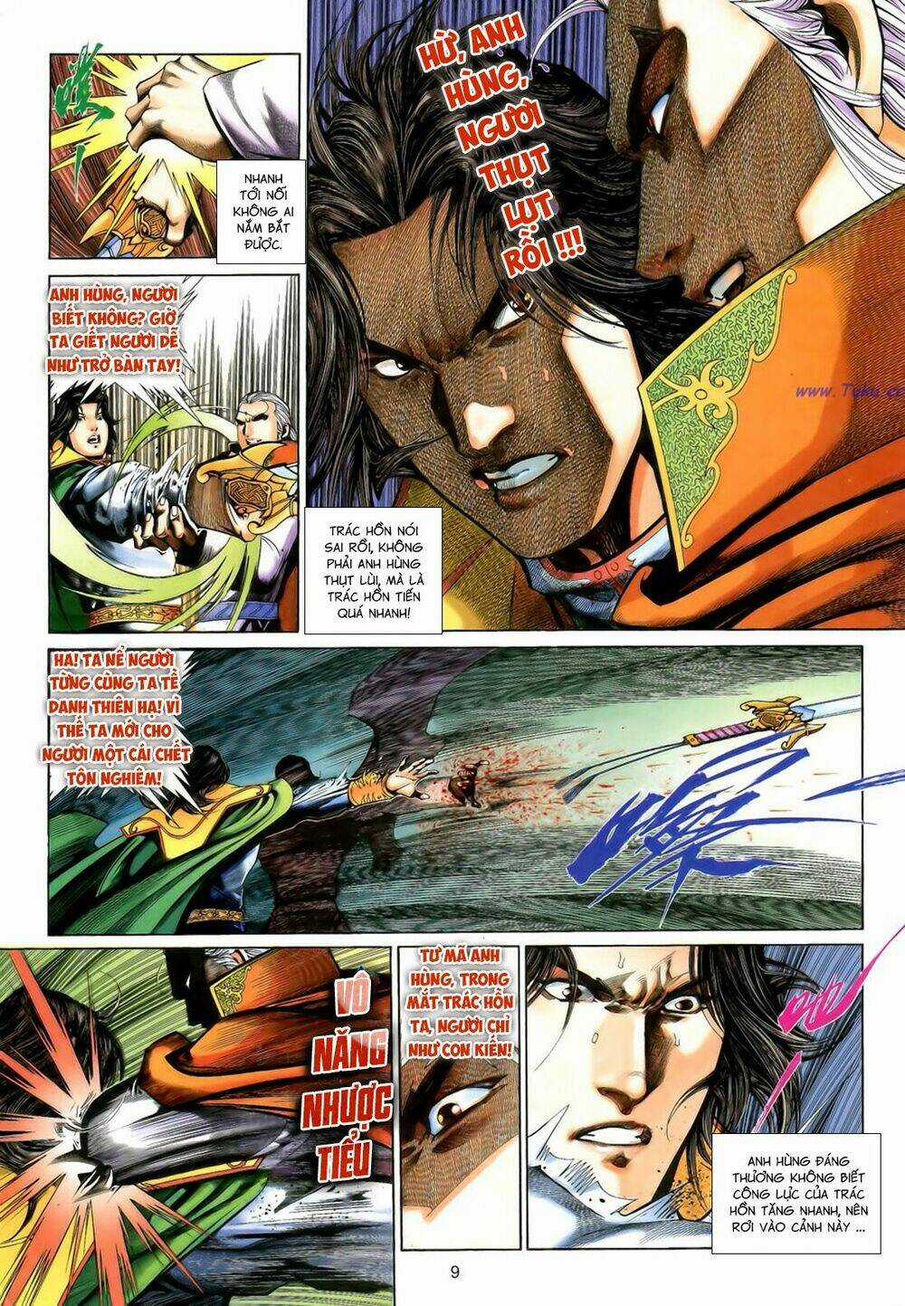 Anh Hùng Vô Lệ Chapter 195 trang 8