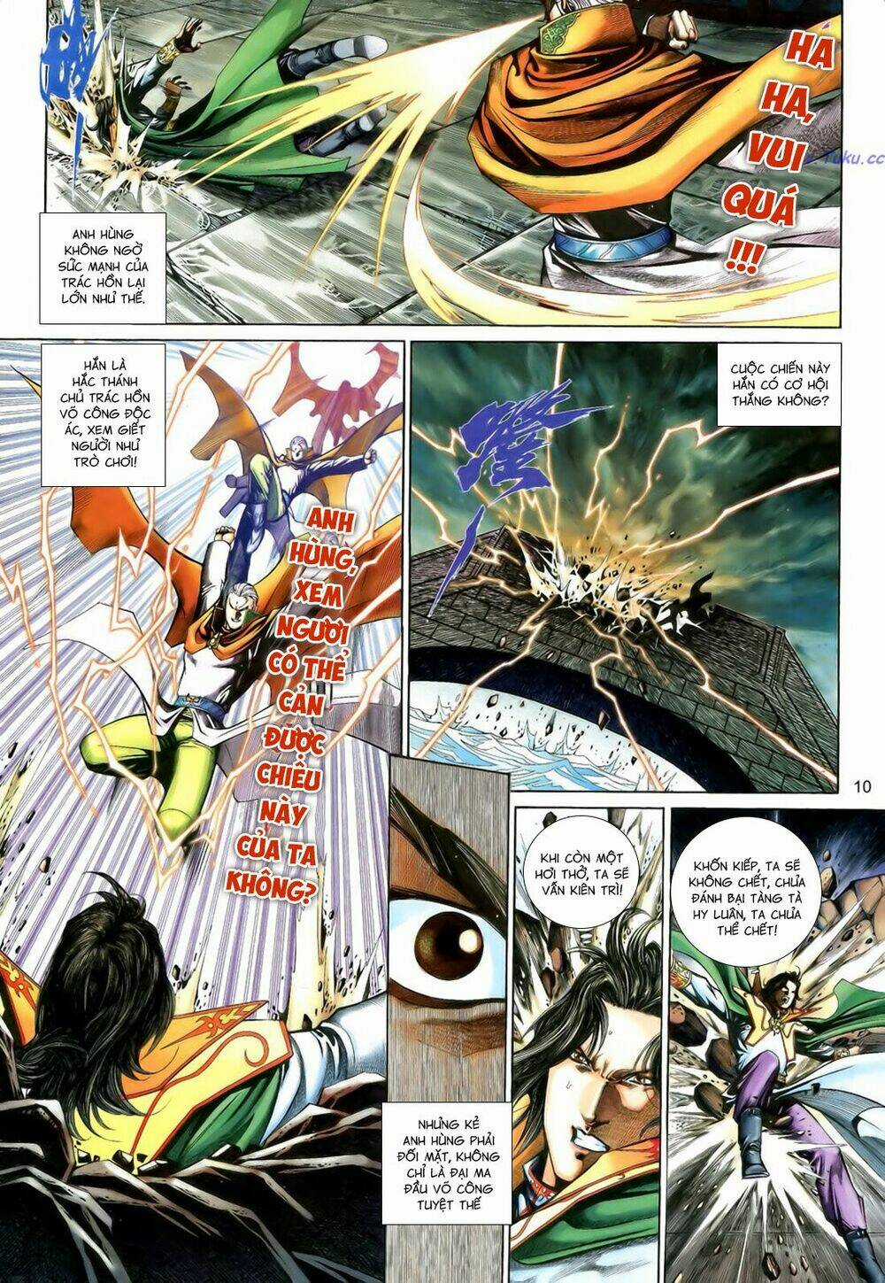 Anh Hùng Vô Lệ Chapter 195 trang 9