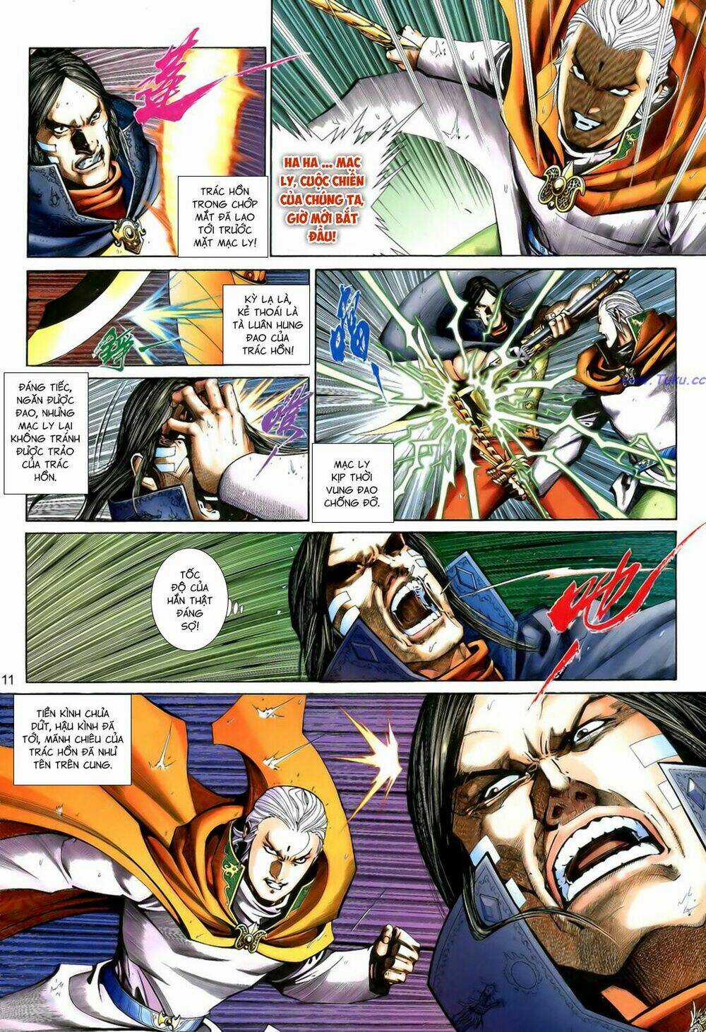 Anh Hùng Vô Lệ Chapter 196 trang 10