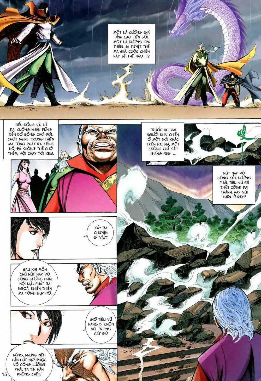 Anh Hùng Vô Lệ Chapter 196 trang 14