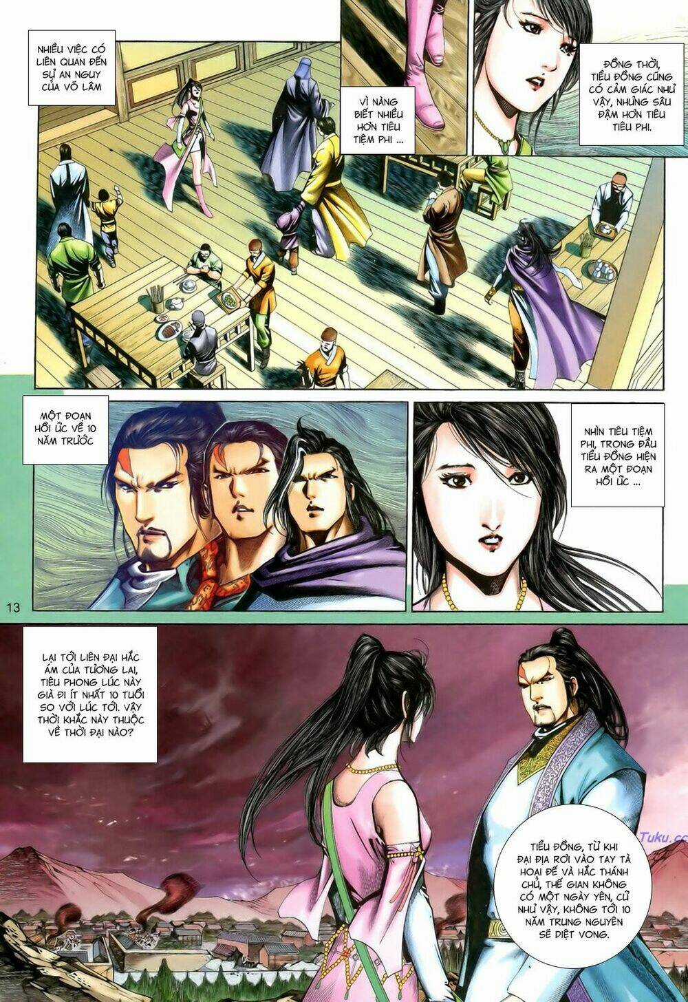 Anh Hùng Vô Lệ Chapter 197 trang 12