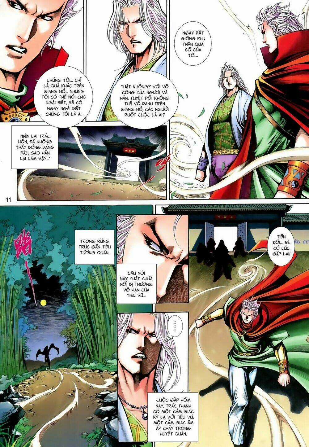 Anh Hùng Vô Lệ Chapter 201 trang 10